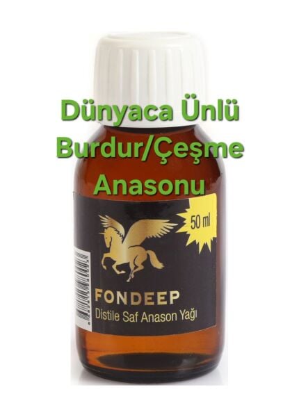 Fondeep Distile Saf Anason YAĞI 50 Ml